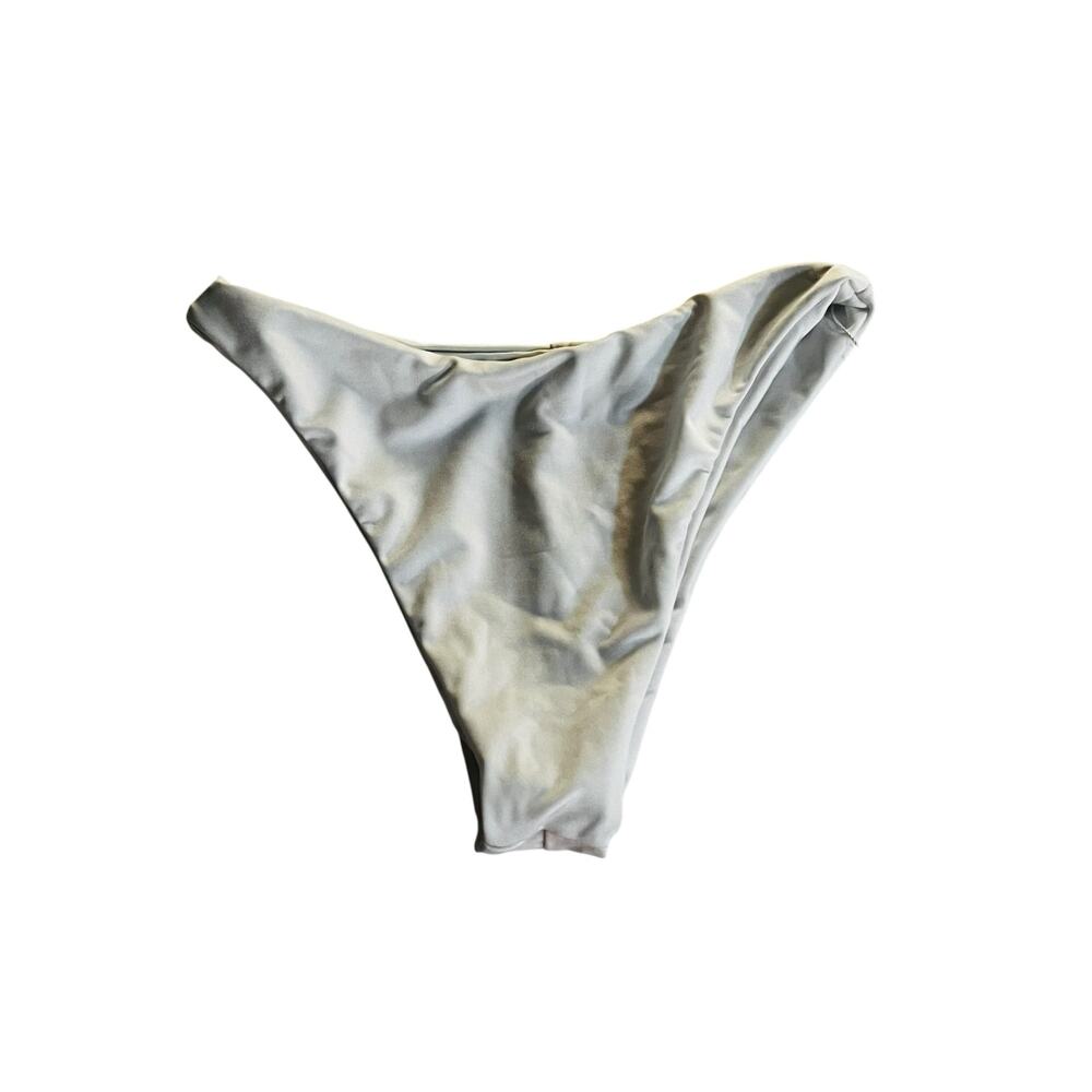 Buffbunny Collection Bikini Swim Bottoms Size S Small NWT White - Picture 2 of 6
